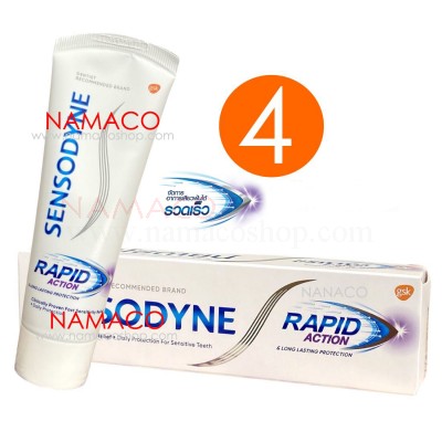 Sensodyne toothpaste Rapid Action 100g