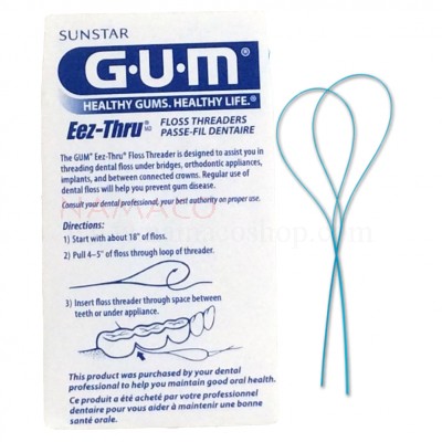 Gum dental floss Eez-Thru Floss Threaders 5pcs/pack