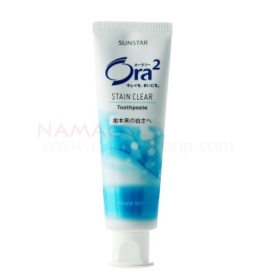 Sunstar Ora2 Toothpaste Stain Clear, Nature Mint  140g