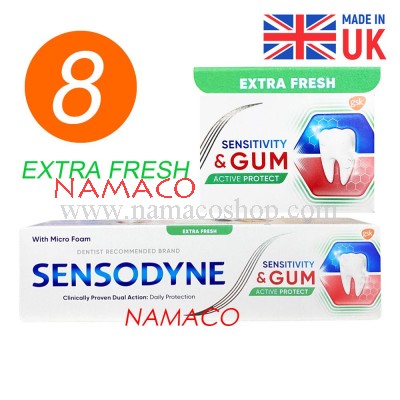 Sensodyne toothpaste sensitive & gum Extra fresh 100g