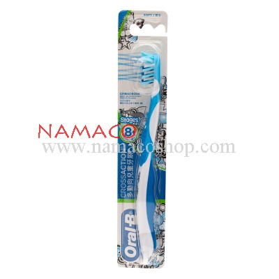Oral-B kids toothbrush stages 4  Crossaction 8+years 