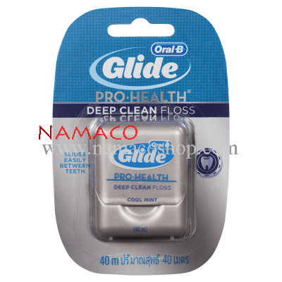 Oral-B Glide Pro-Health Deep Clean Floss cool mint waxed 40m