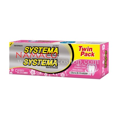 Systema toothpaste  Japanese Cherry Blossom pack 2x160g