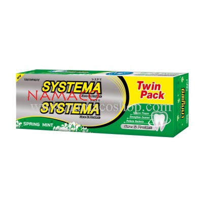 Systema toothpaste Spring Flora mint pack 2x160g